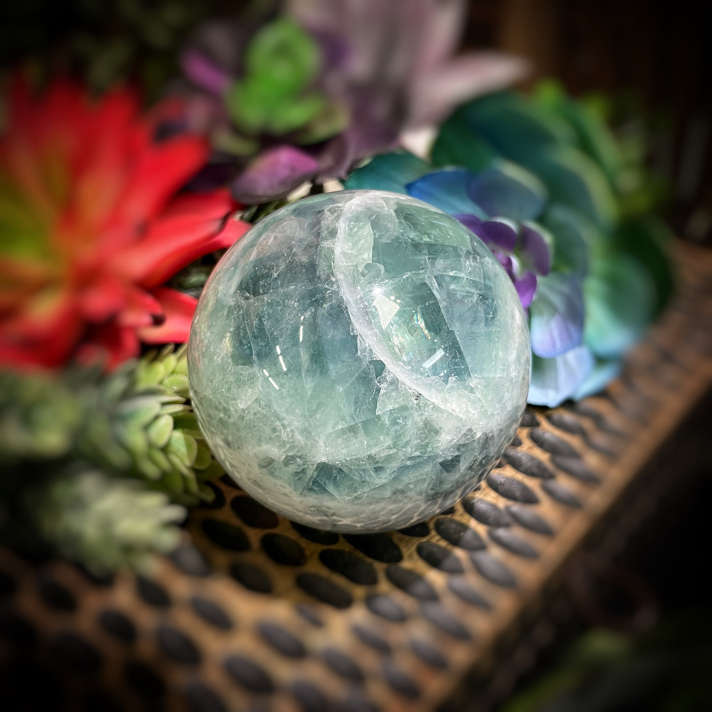 Rainbow Fluorite - 2.5" - 2.8" - Sphere