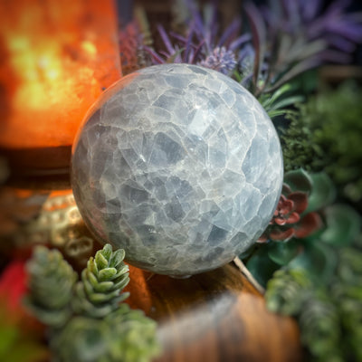 Blue Calcite - Multi Sizes - Sphere