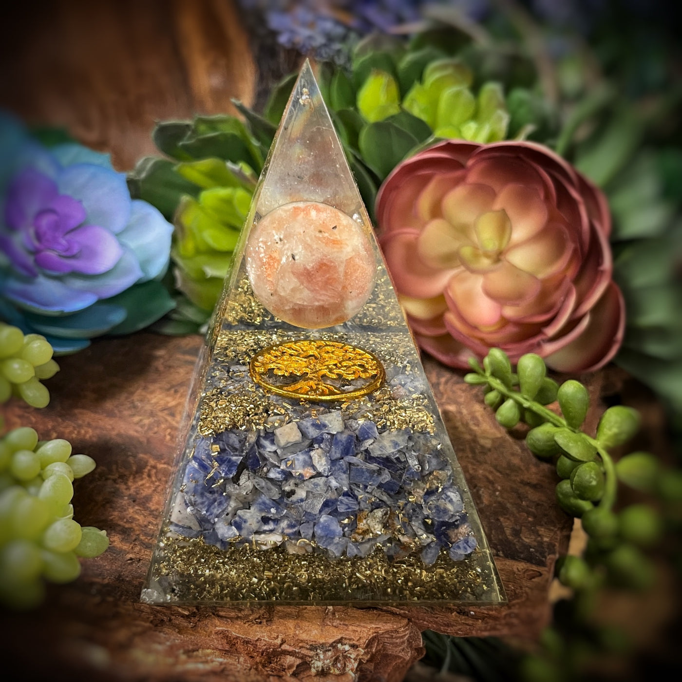 Orgonite Pyramids - Tree of Life - Multi Choice