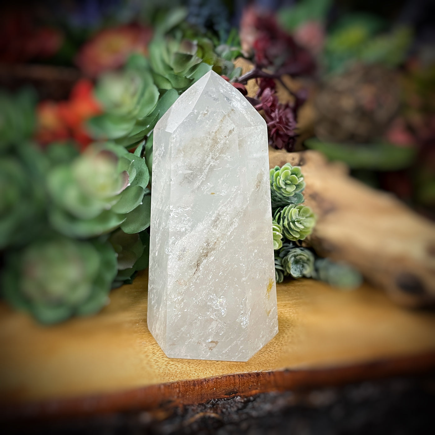 Quartz - Point, Tower, Obelisk - c304 - 4.4"