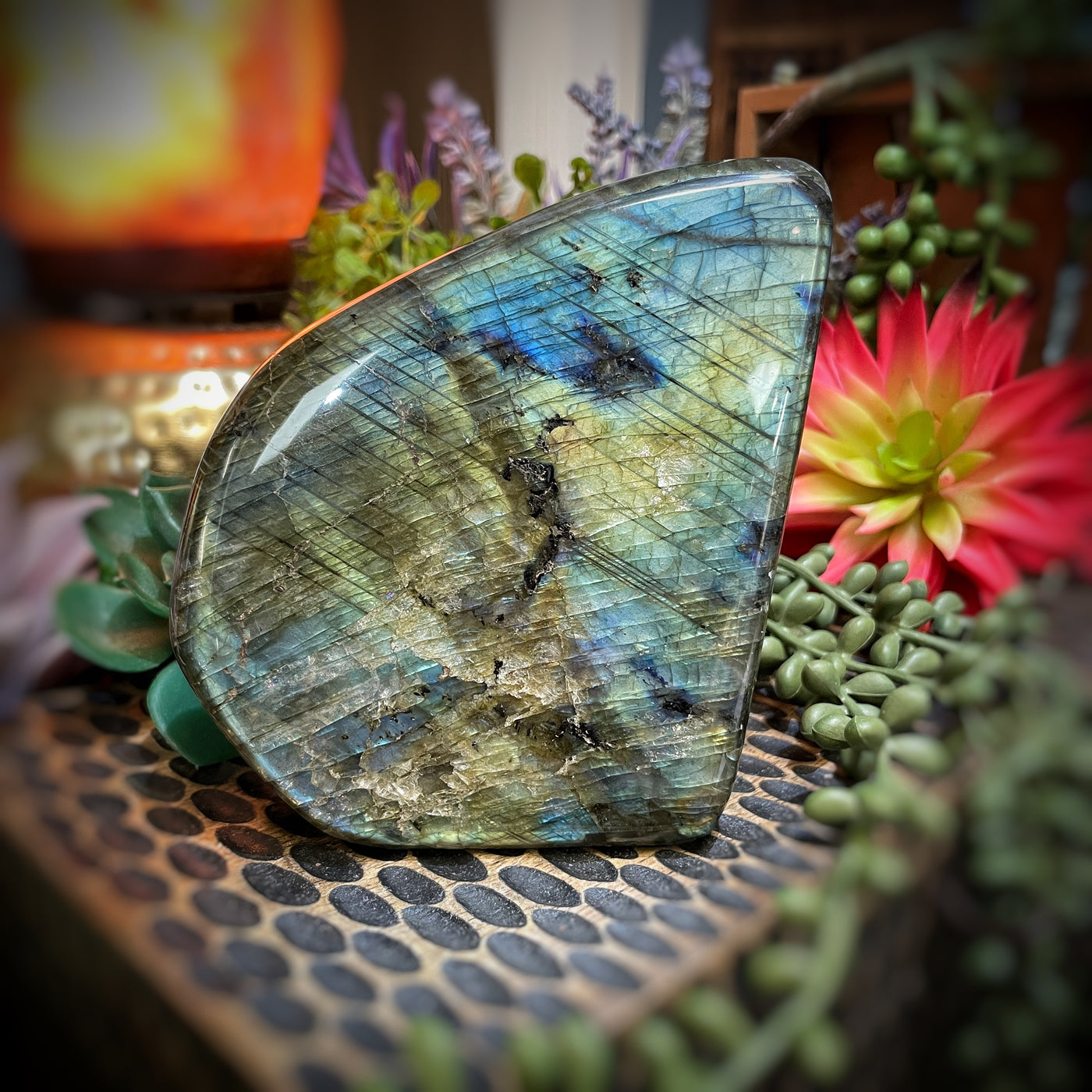 Labradorite - Freeform - 4.25" x 4.5"