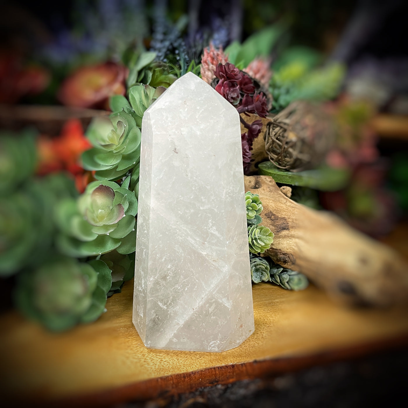 Quartz - Point, Tower, Obelisk - c310 - 5.6"