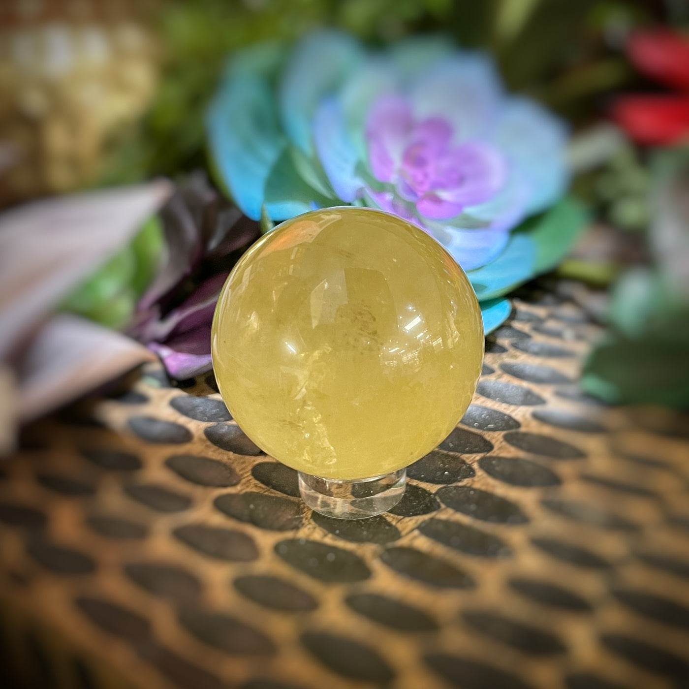 Citrine (Natural) - Sphere - 1.5"