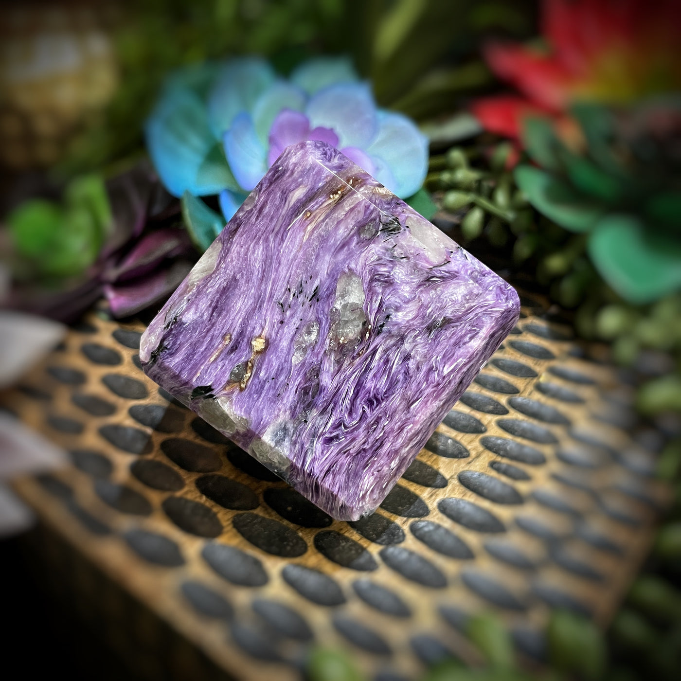 Charoite - Cube