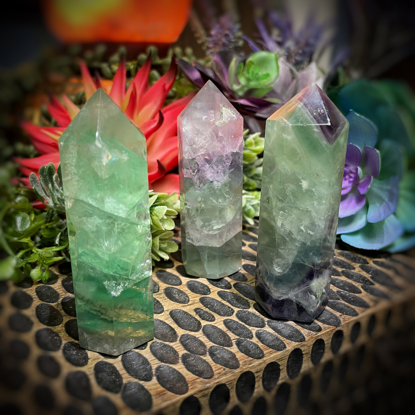 Fluorite - 3.5" - 4.0" - Tower, Point, Obelisk