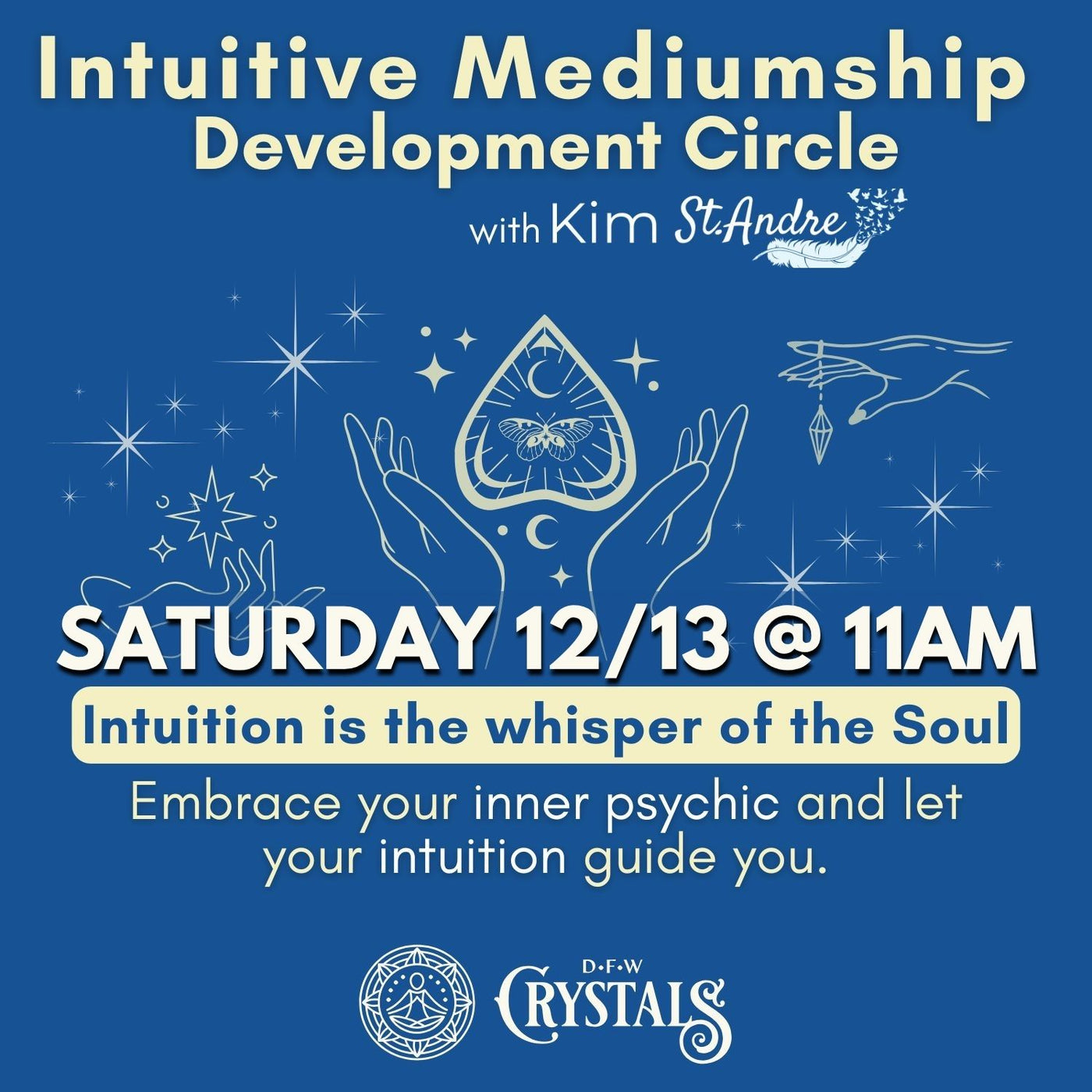 Intuitive Mediumship Development Circle - Dec 13th @ 11am