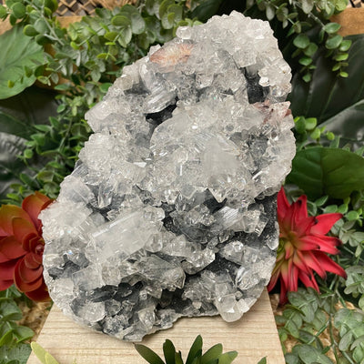 Apophyllite - Grey - Cluster
