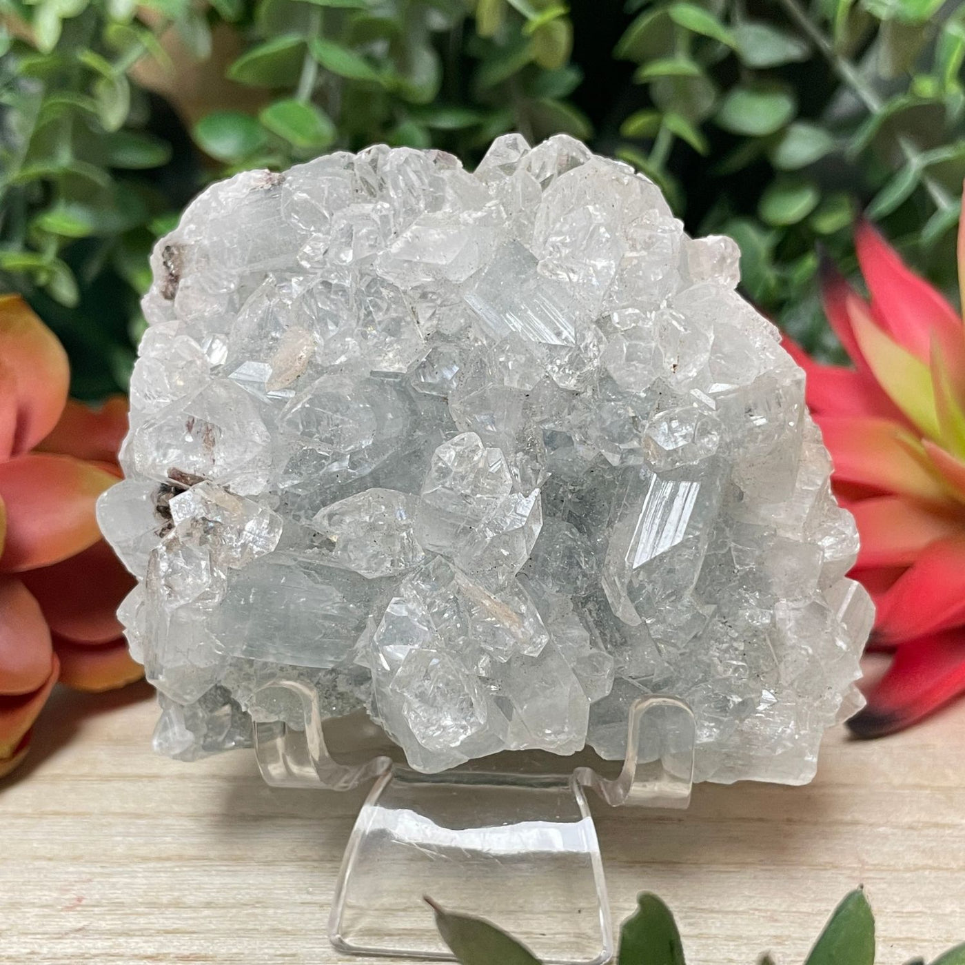 Apophyllite - Grey - Cluster