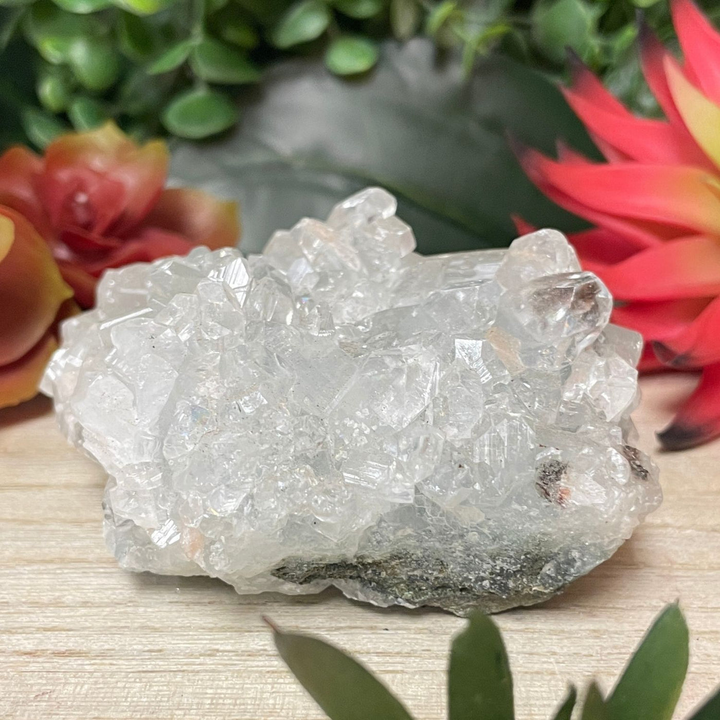 Apophyllite - Grey - Cluster