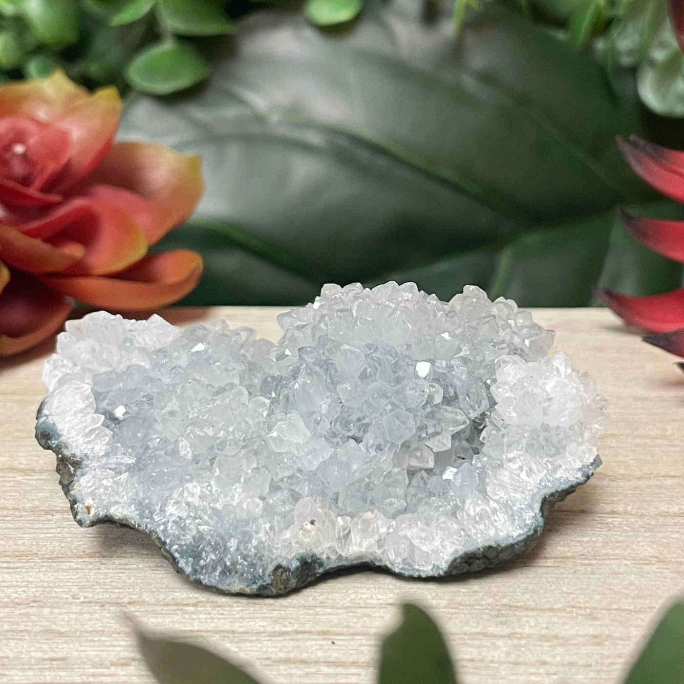 Apophyllite - Grey - Cluster