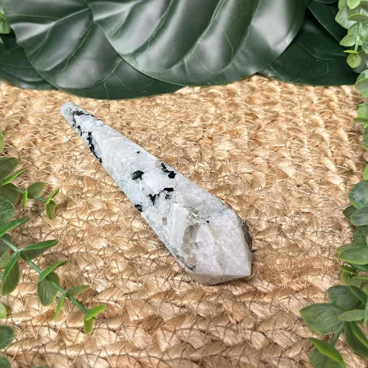 Rainbow Moonstone - Wand / Point