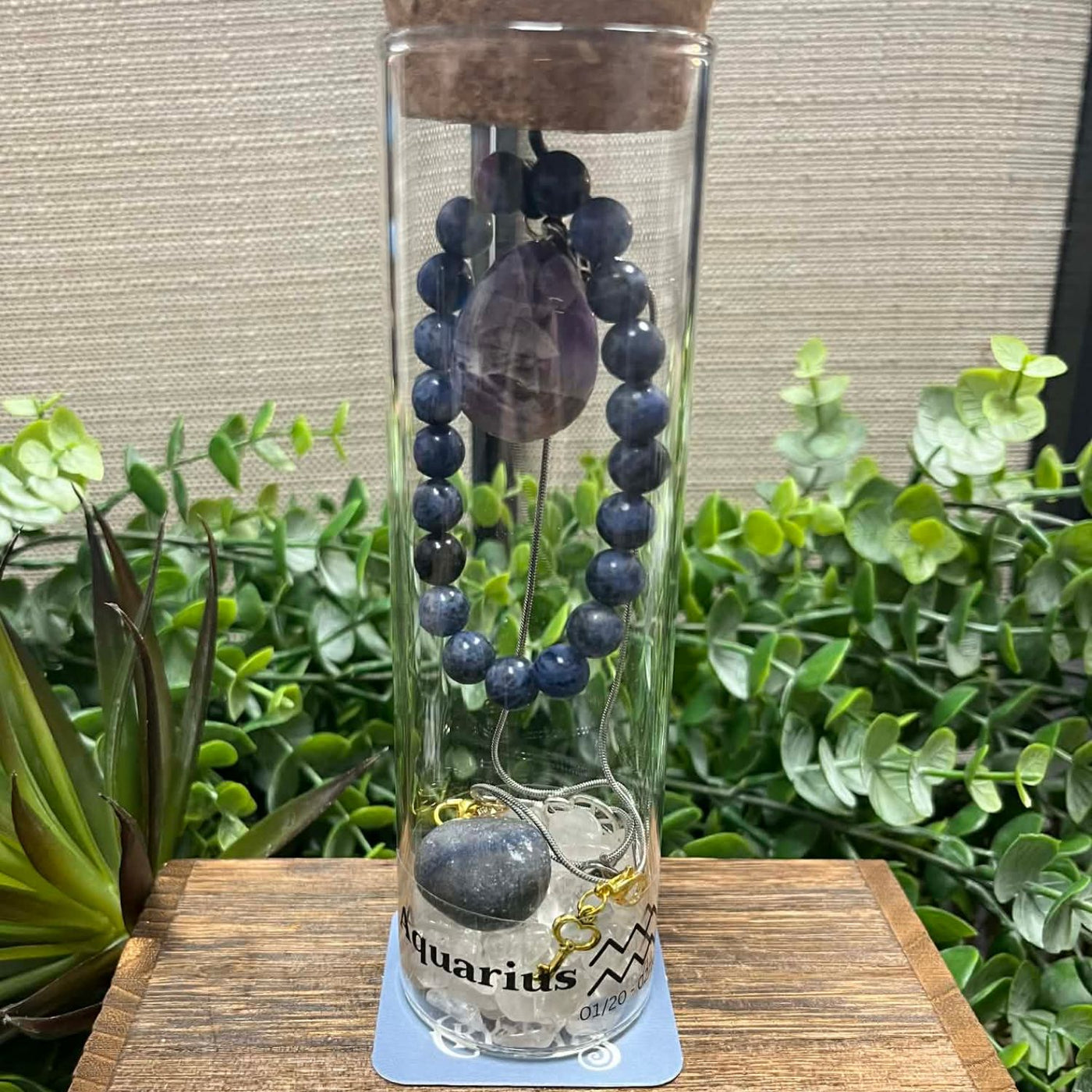 Zodiac Jar Gift Set - Aquarius -  Limited Edition