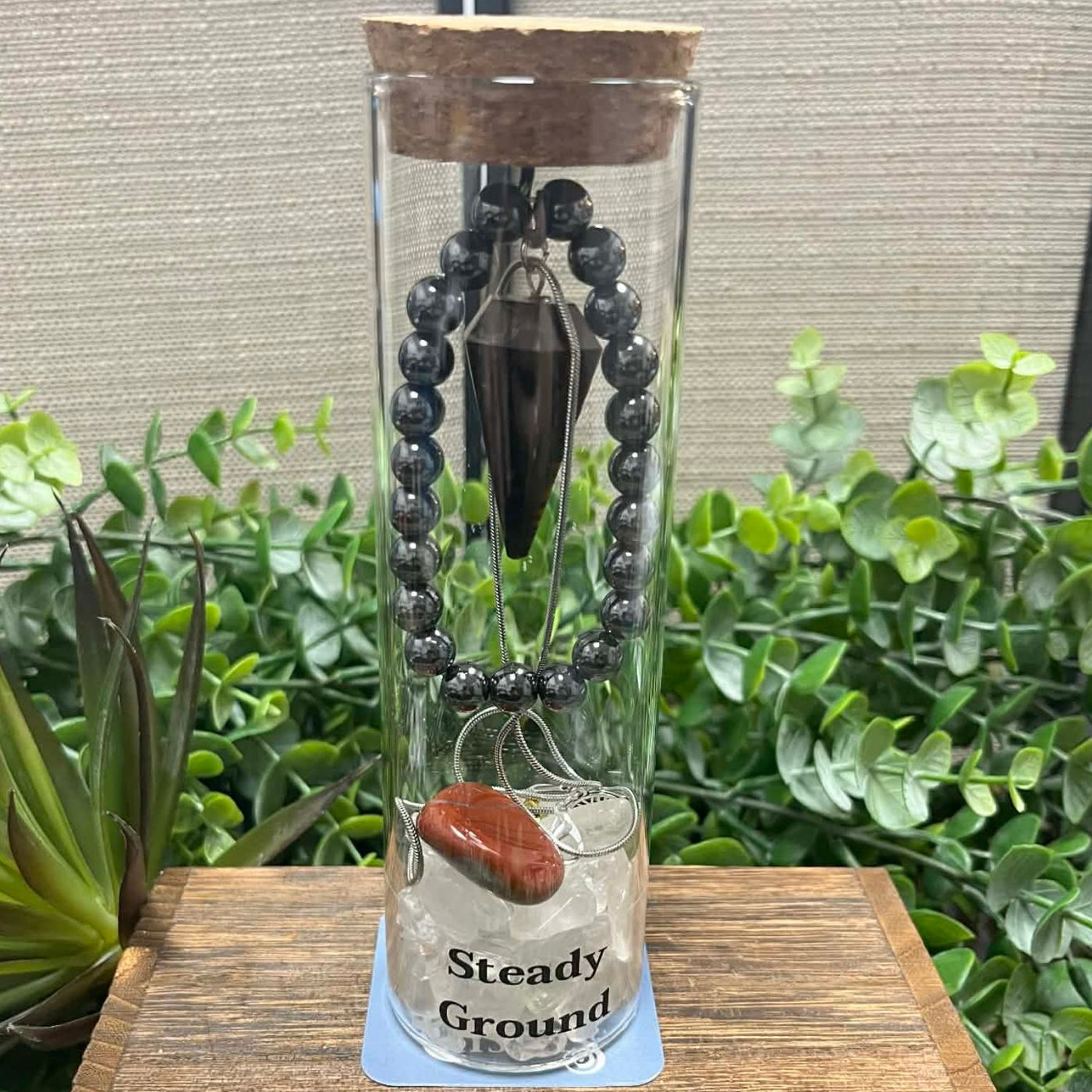 3 piece: Intention Jar Gift Set – Steady Ground - Holiday Edition