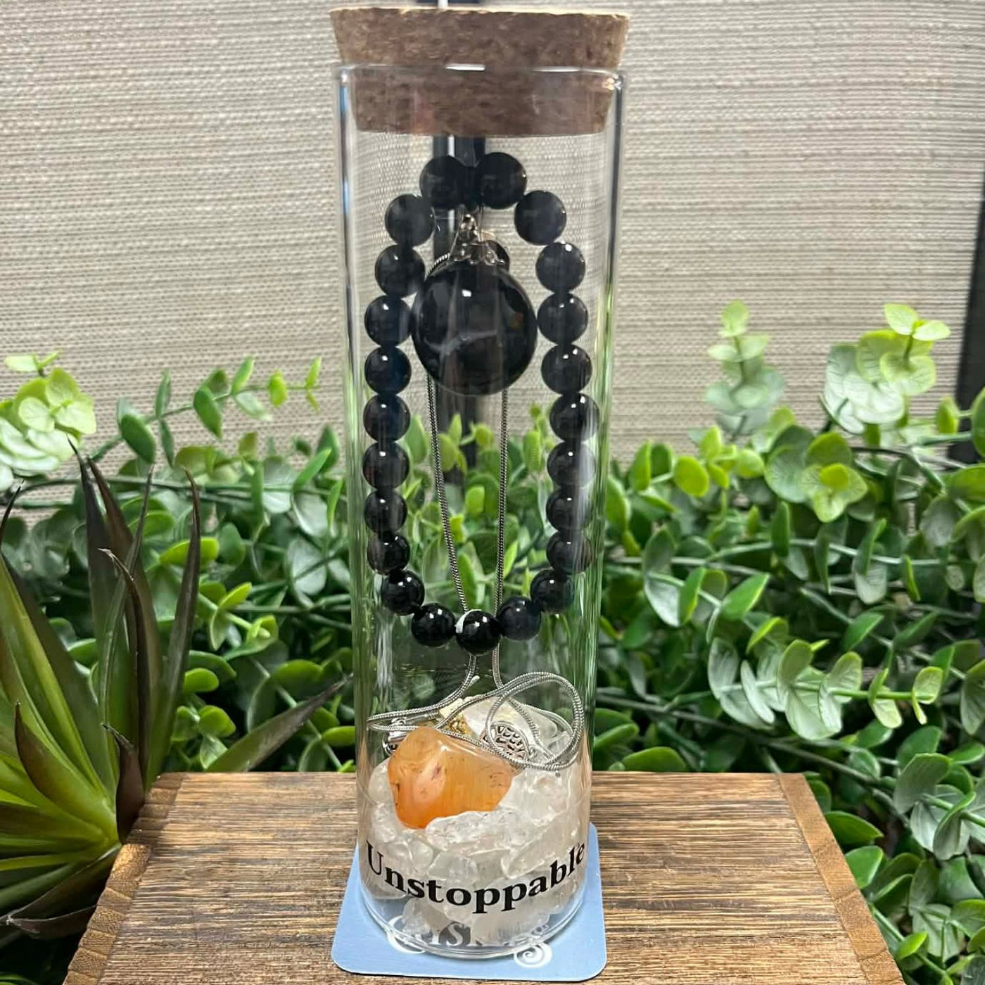 3 piece: Intention Jar Gift Set – Unstoppable- Holiday Edition