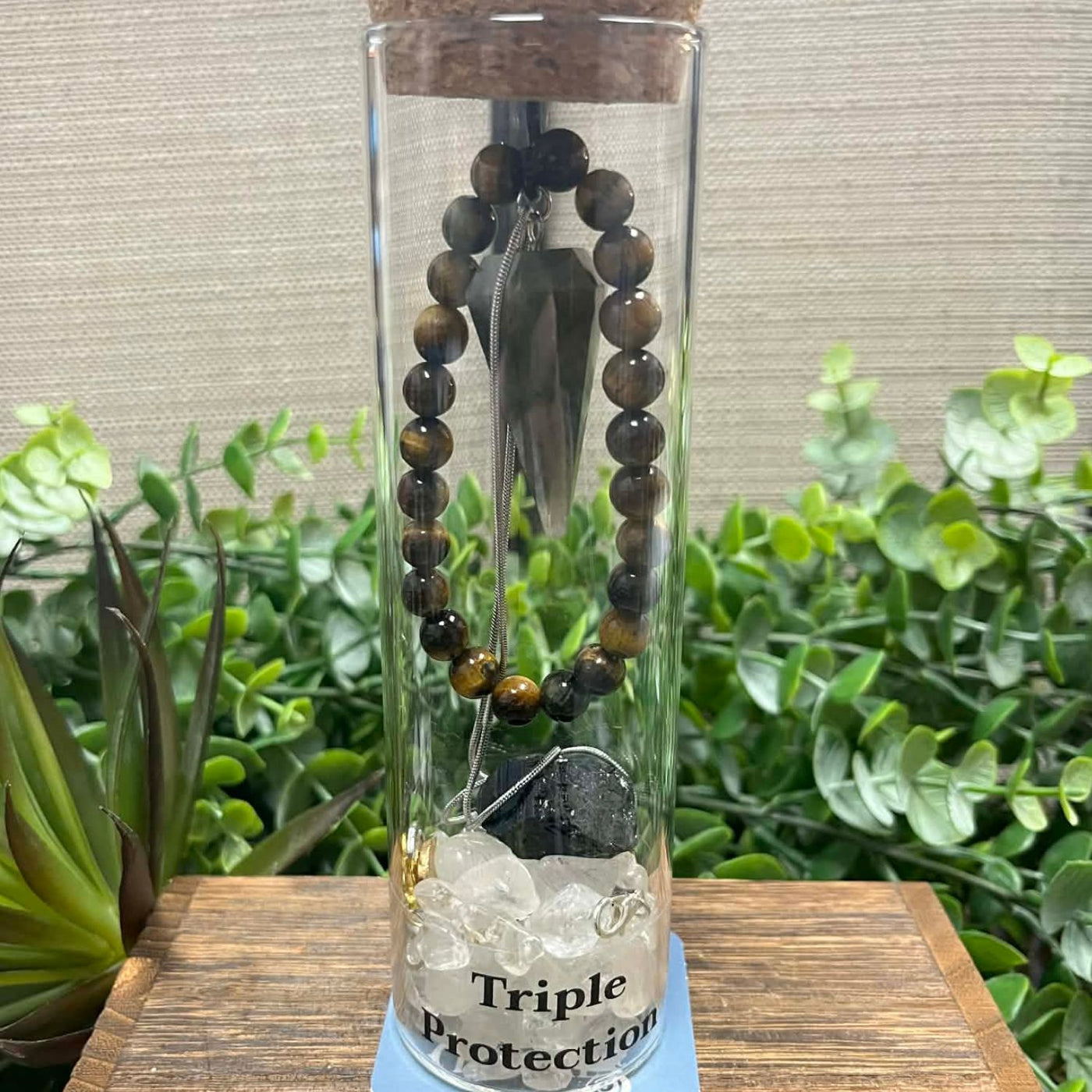 3 piece: Intention Jar Gift Set – Triple Protection - Holiday Edition