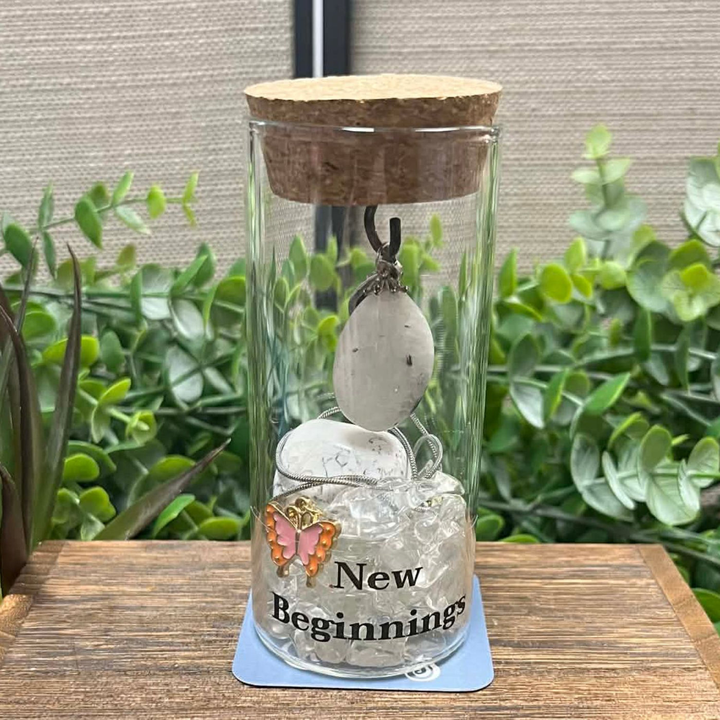 2 piece: Intention Jar Gift Set - New Beginnings – Holiday Edition