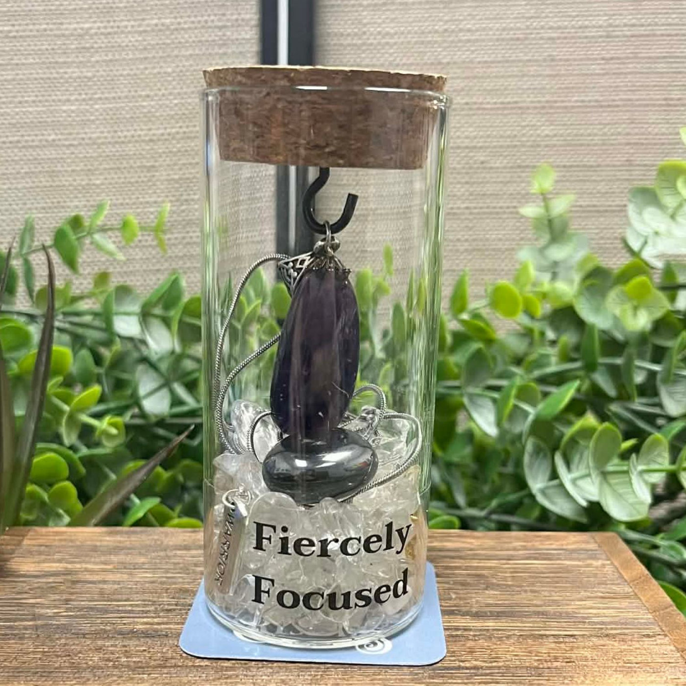 2 piece: Intention Jar Gift Set - Fiercely Focused  – Holiday Edition