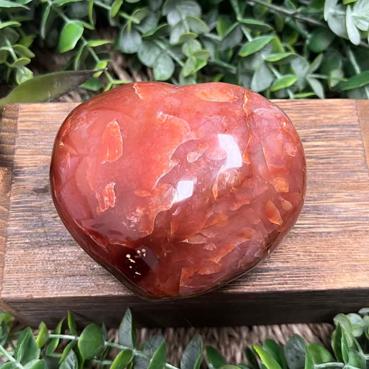 Carnelian - heart