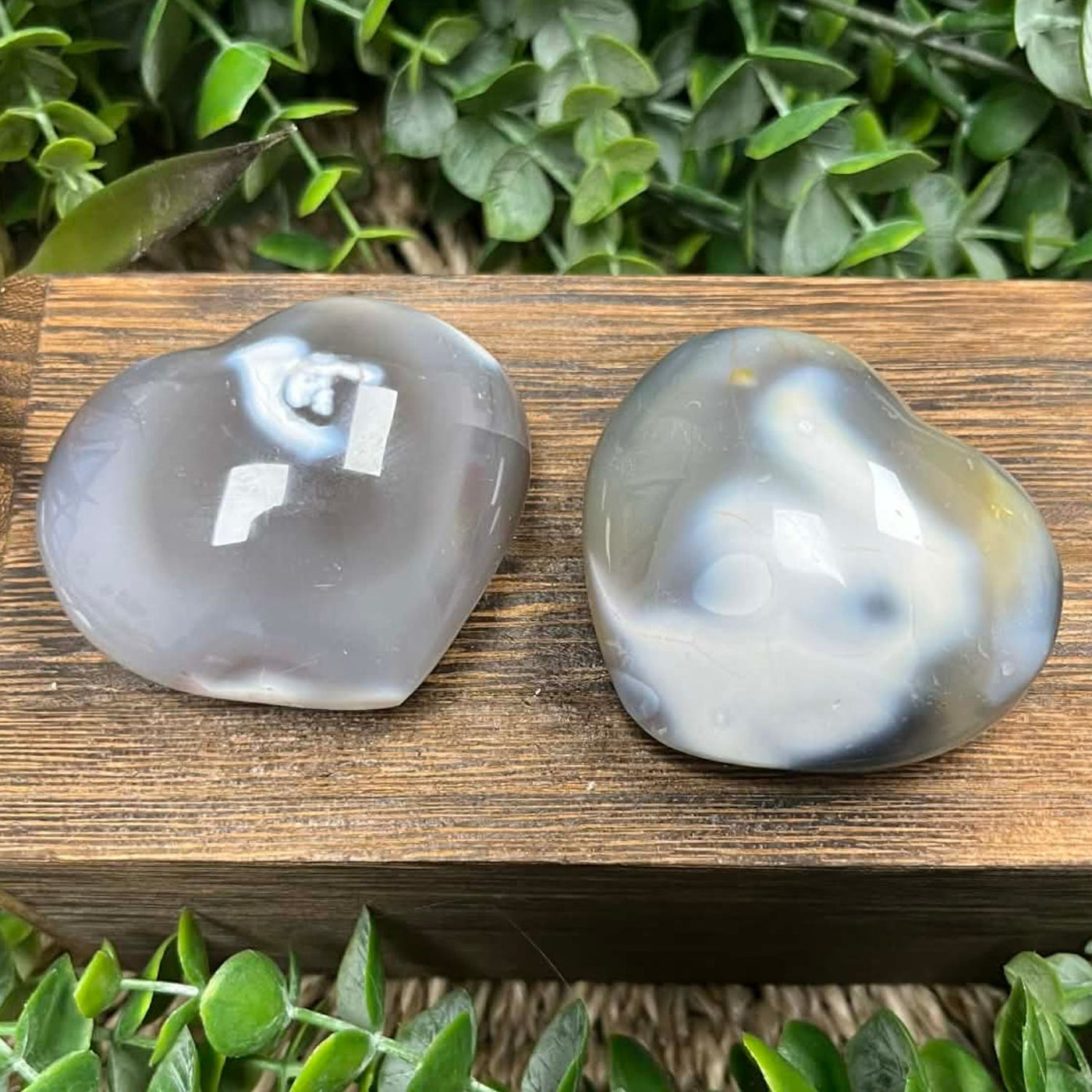 Orca Agate - Heart