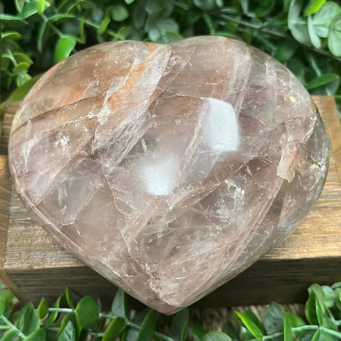 Fire Quartz - Heart