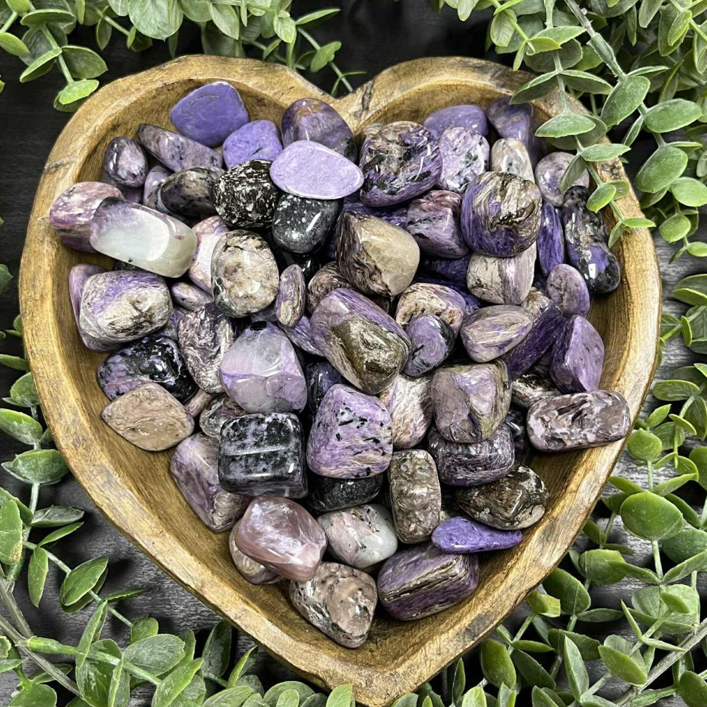 Charoite - 0.5" - 1.0" - Tumbled