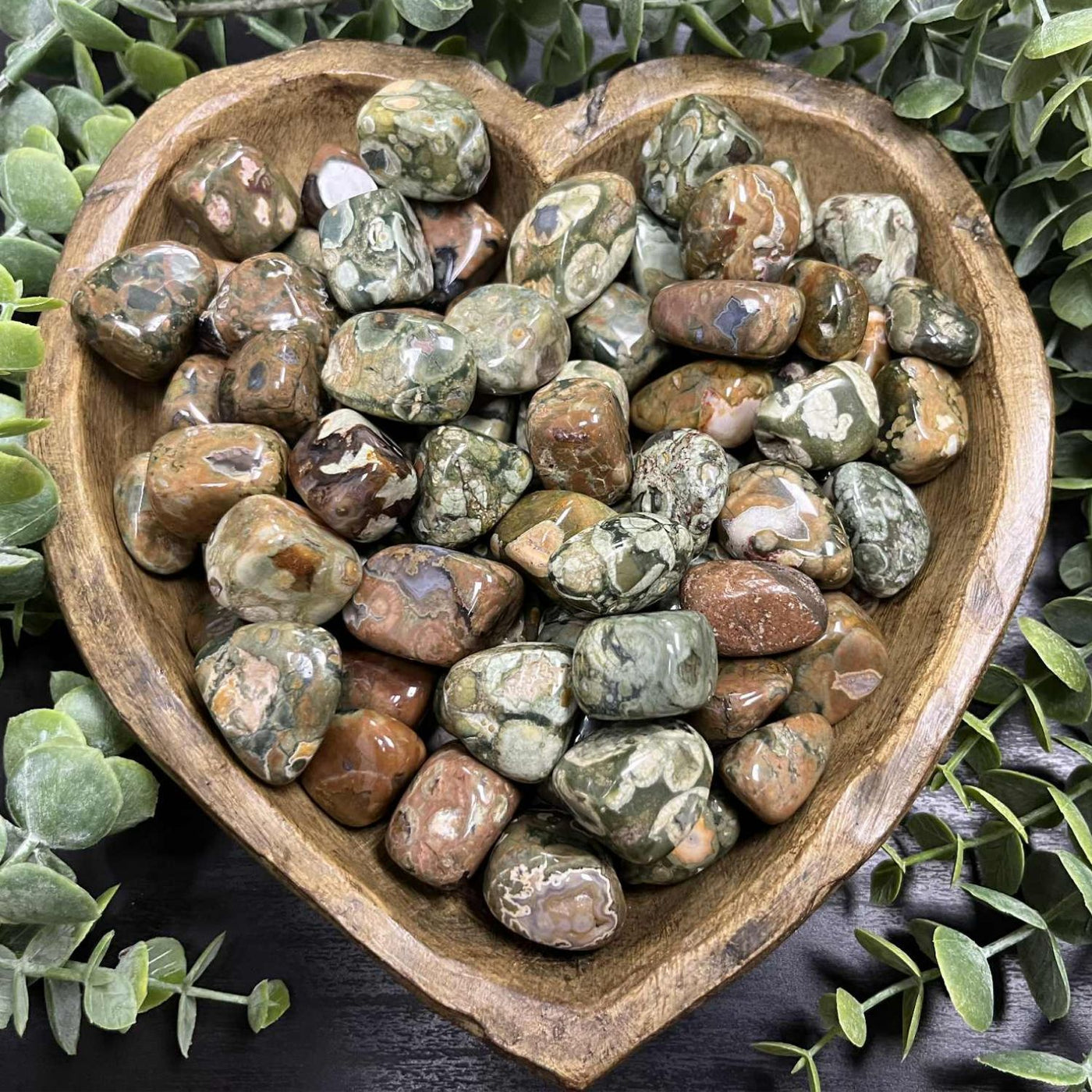 Rainforest Jasper - Tumble