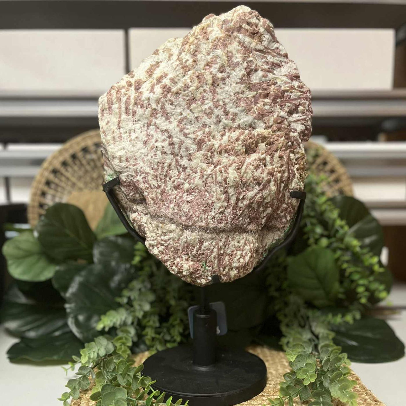 Pink Tourmaline - On Stand