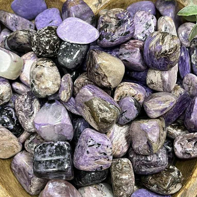 Charoite - 0.5" - 1.0" - Tumbled