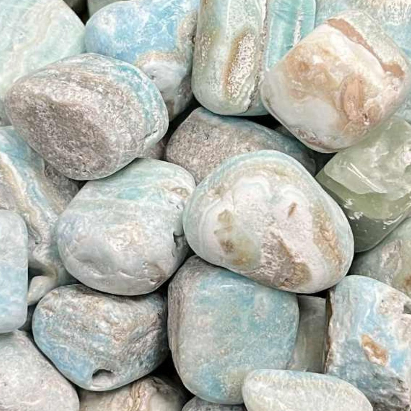 Blue Aragonite - Tumble