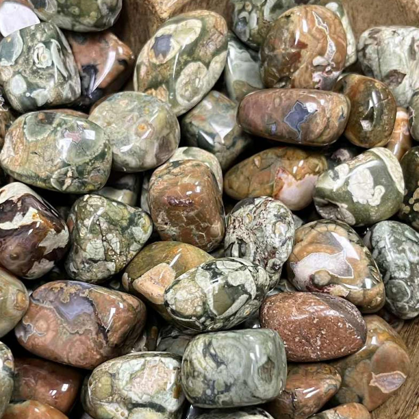 Rainforest Jasper - Tumble