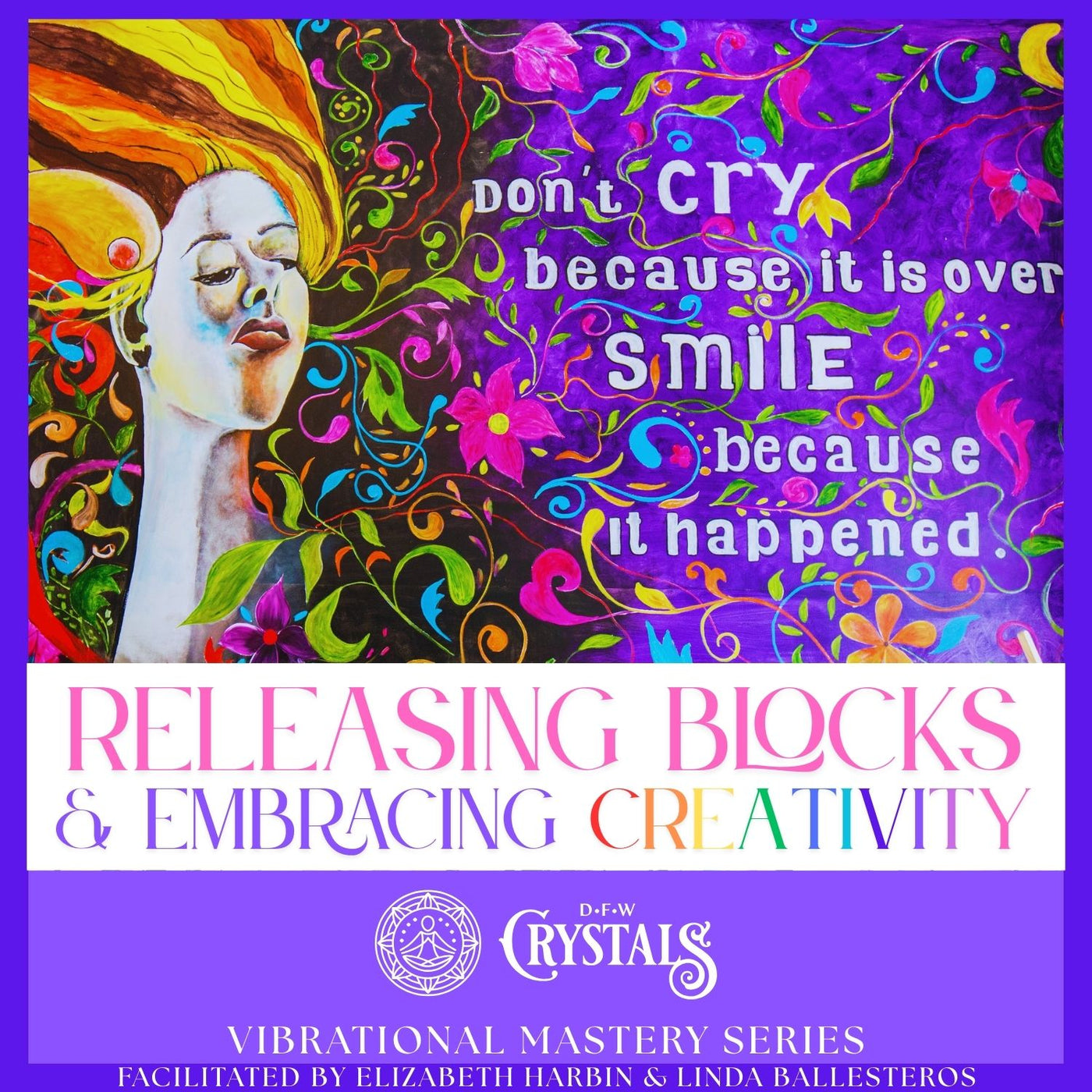 Releasing Blocks & Embracing Creativity - June 8 - 1pm