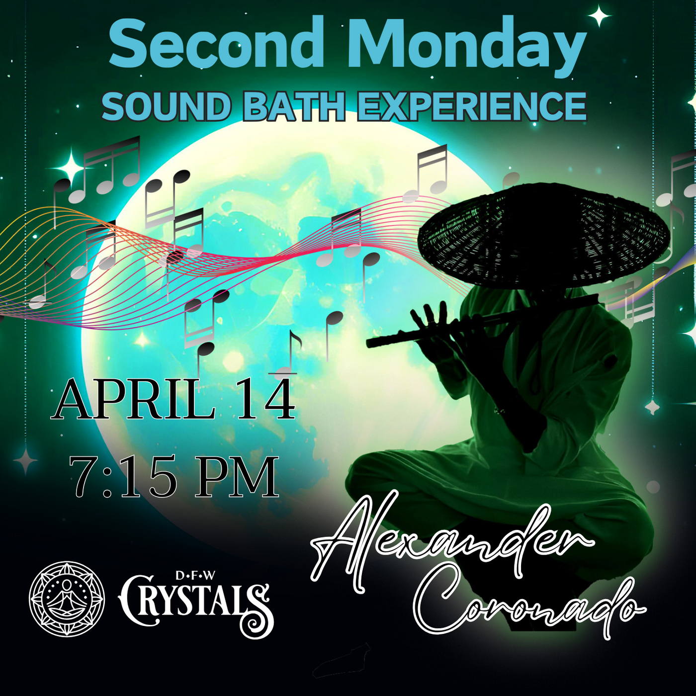 Second Monday Sound Bath - Apr 14