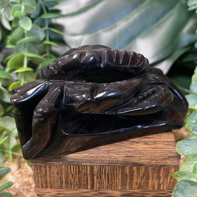 Crab – Silver Sheen Obsidian