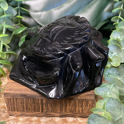 Crab – Silver Sheen Obsidian