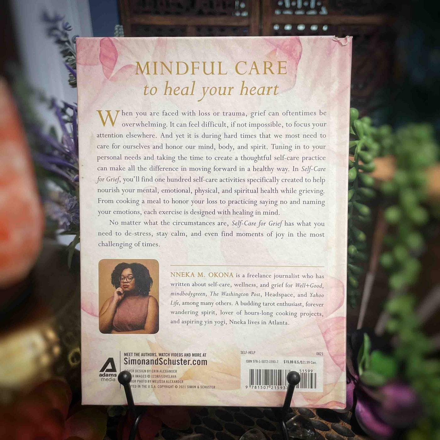 Self-Care for Grief by Nneka M. Okona: Hardcover; 192 pages / English