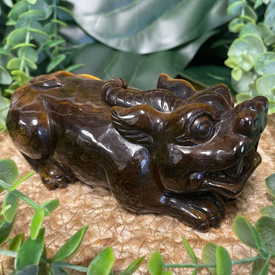 Pixiu - Tiger's Eye - 5", 1.38 Lbs