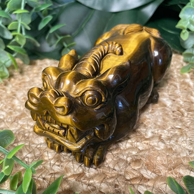 Pixiu - Tiger's Eye - 5", 1.38 Lbs