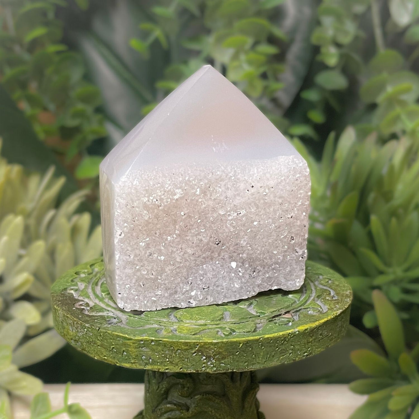 Druzy Agate - Tower
