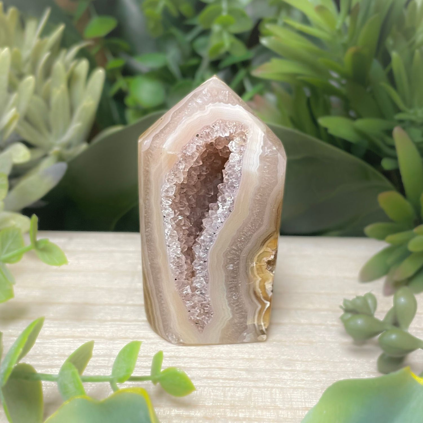 Druzy Agate - Tower