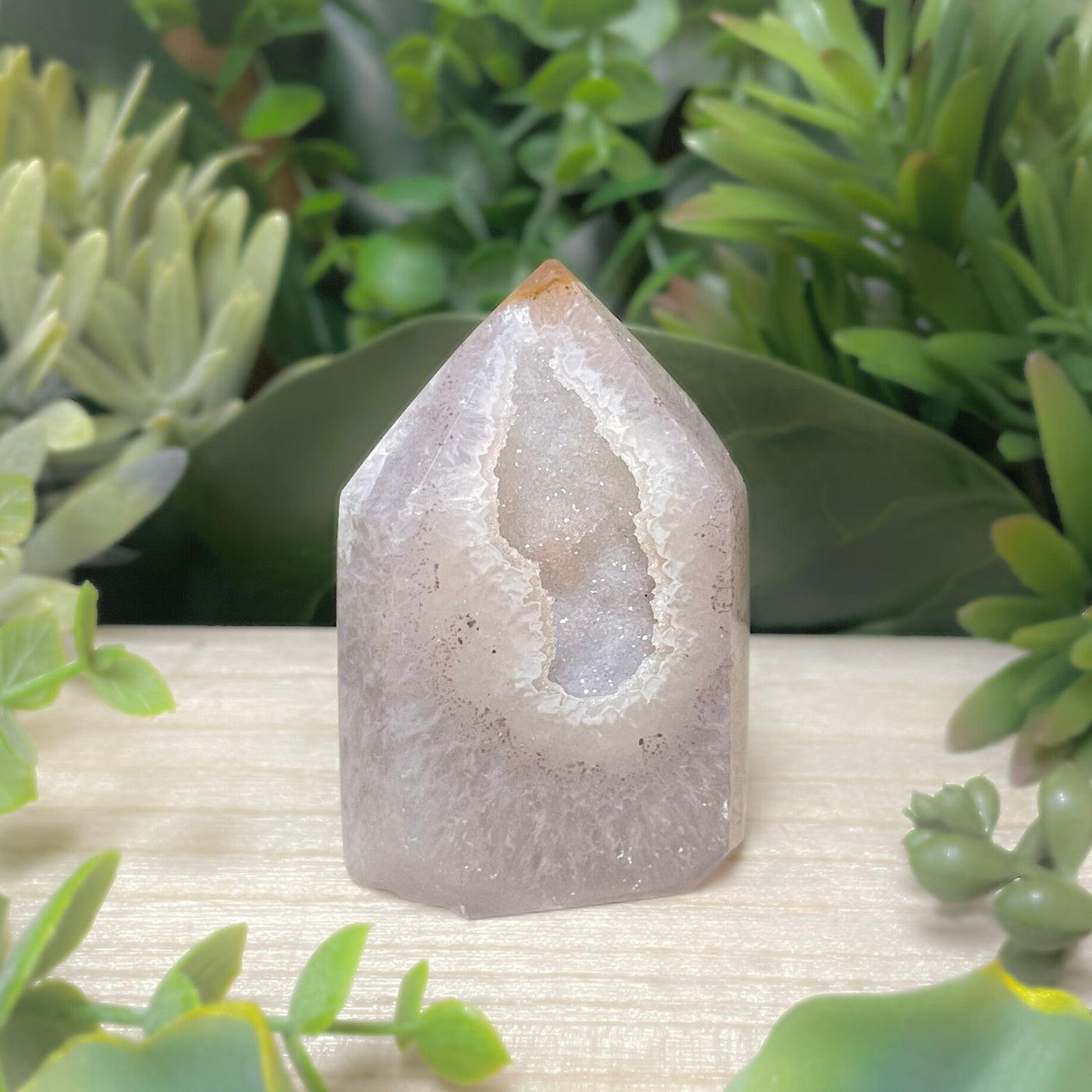 Druzy Agate - Tower