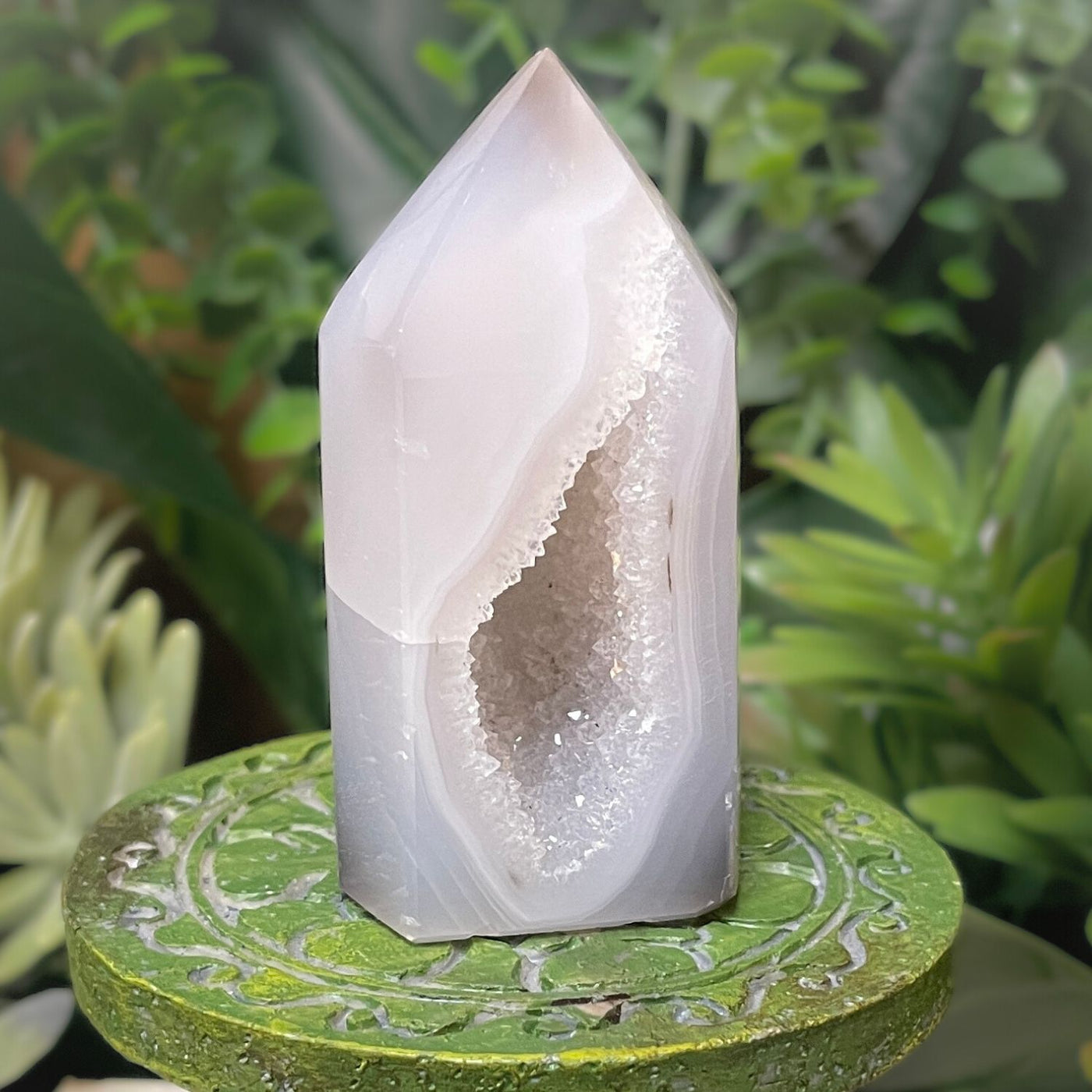 Druzy Agate - Tower