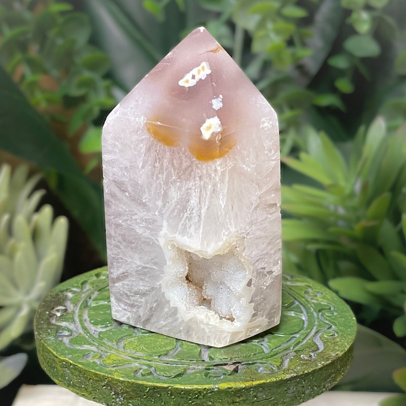 Druzy Agate - Tower