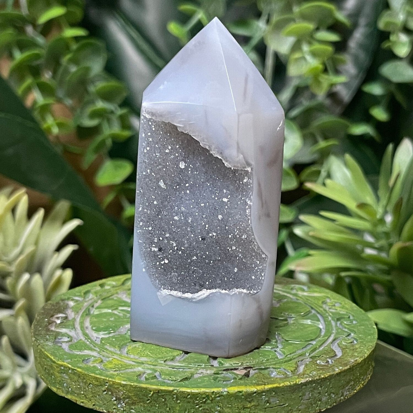 Druzy Agate - Tower