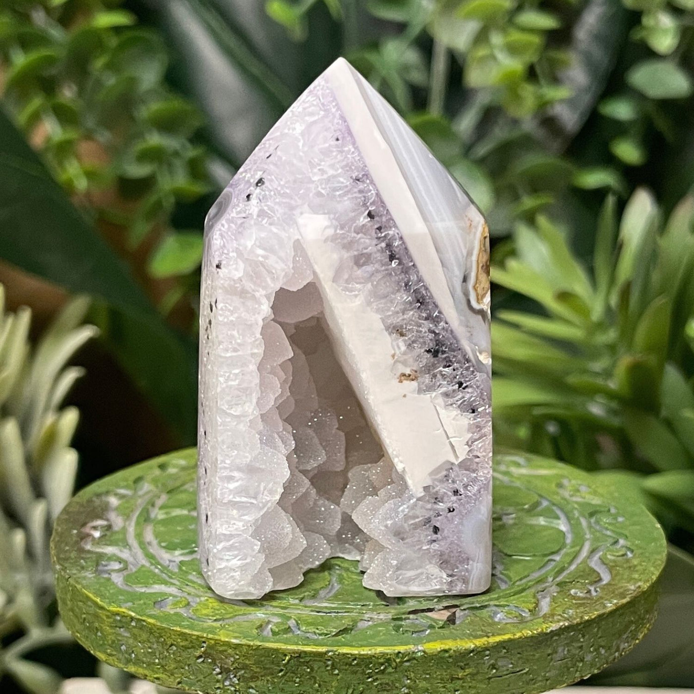 Druzy Agate - Tower