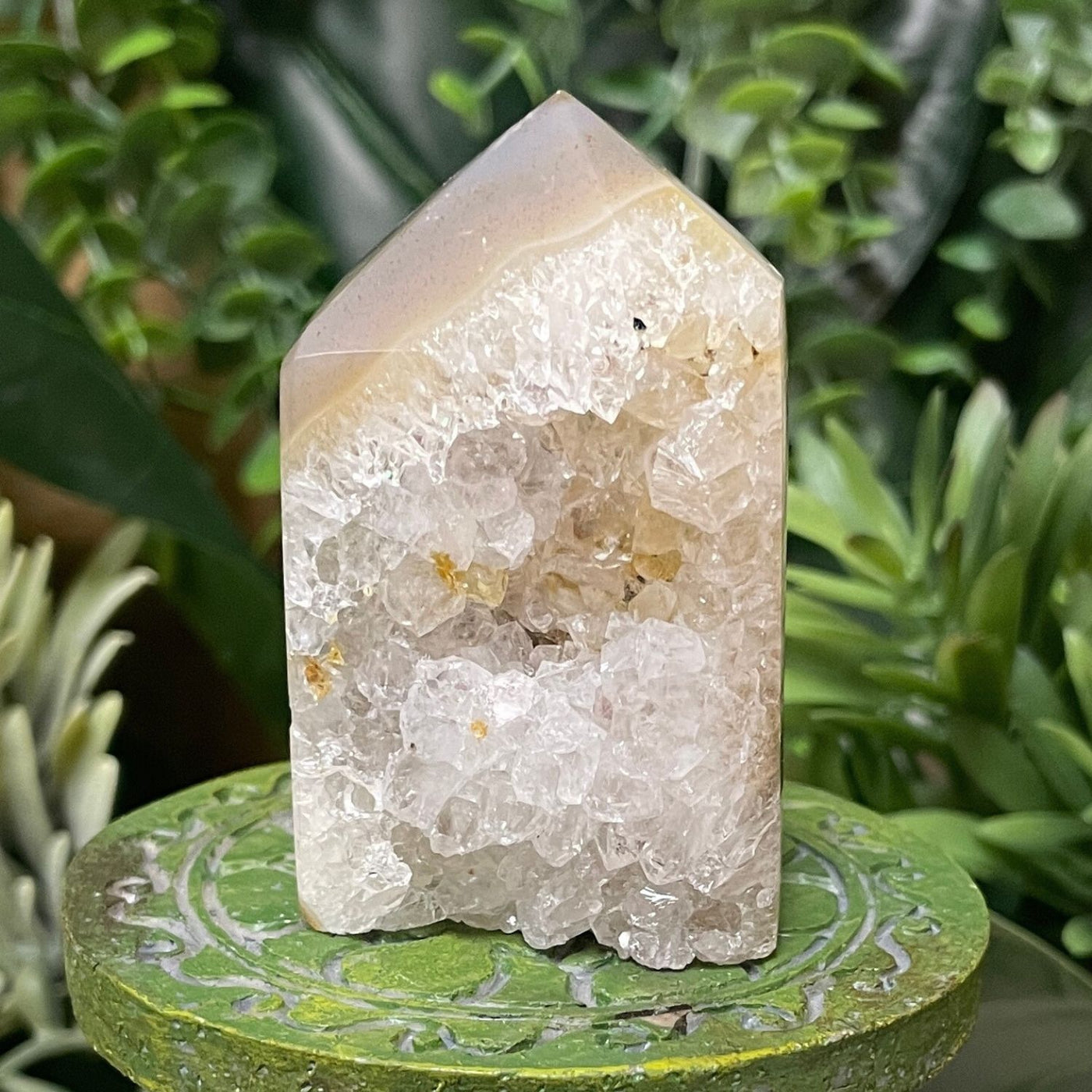 Druzy Agate - Tower
