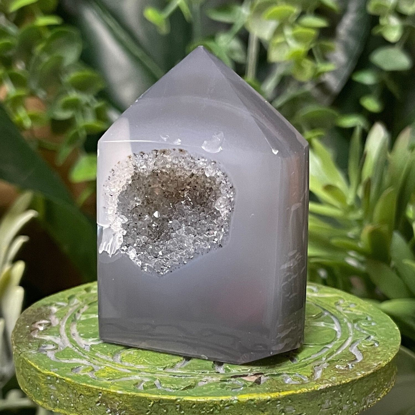 Druzy Agate - Tower