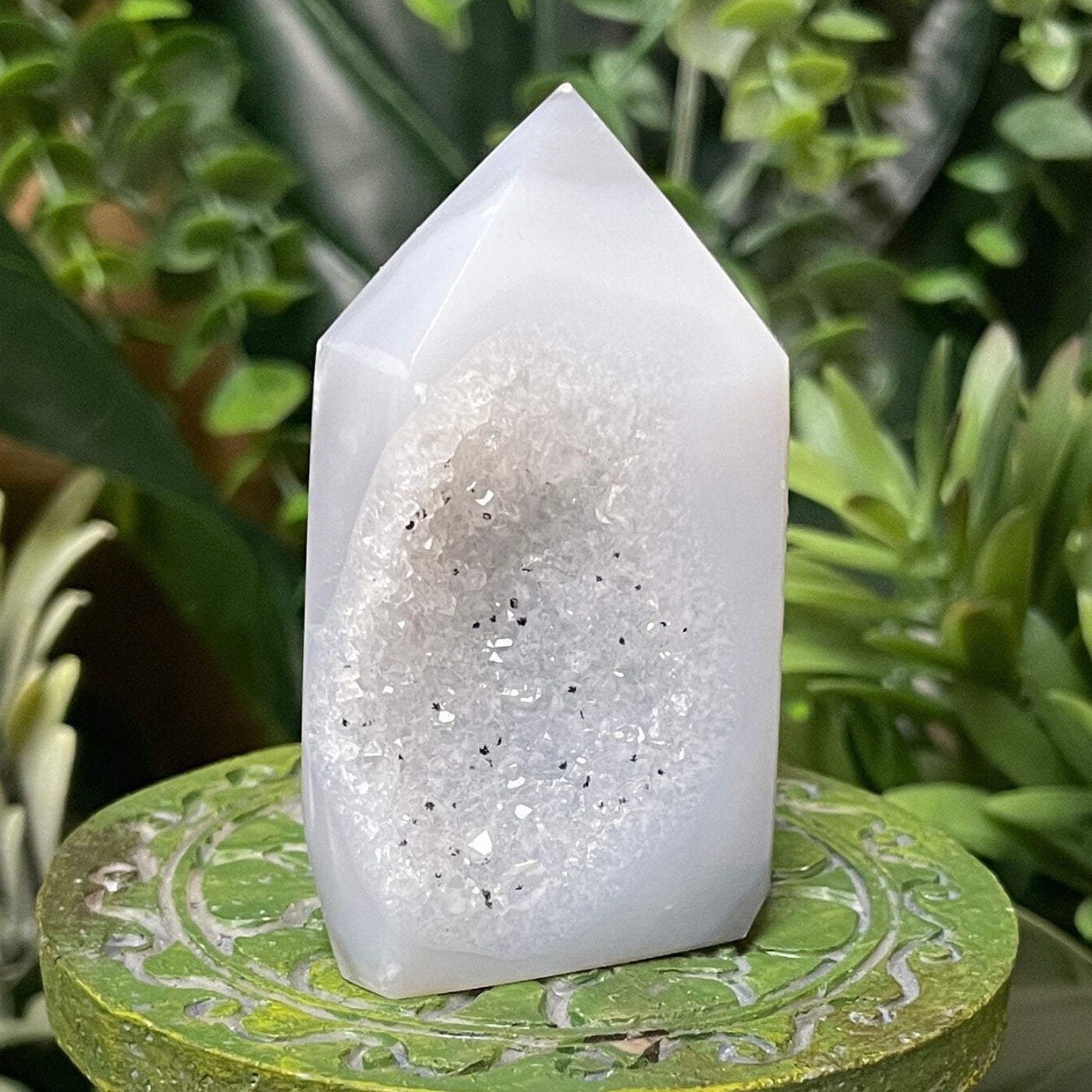 Druzy Agate - Tower