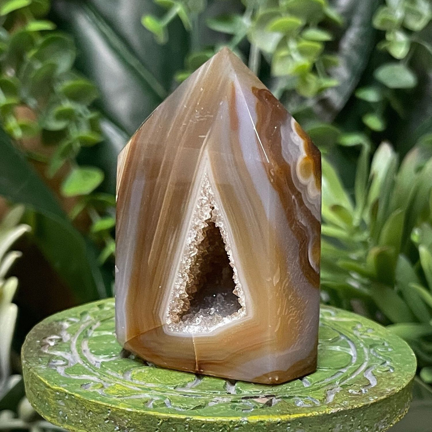 Druzy Agate - Tower
