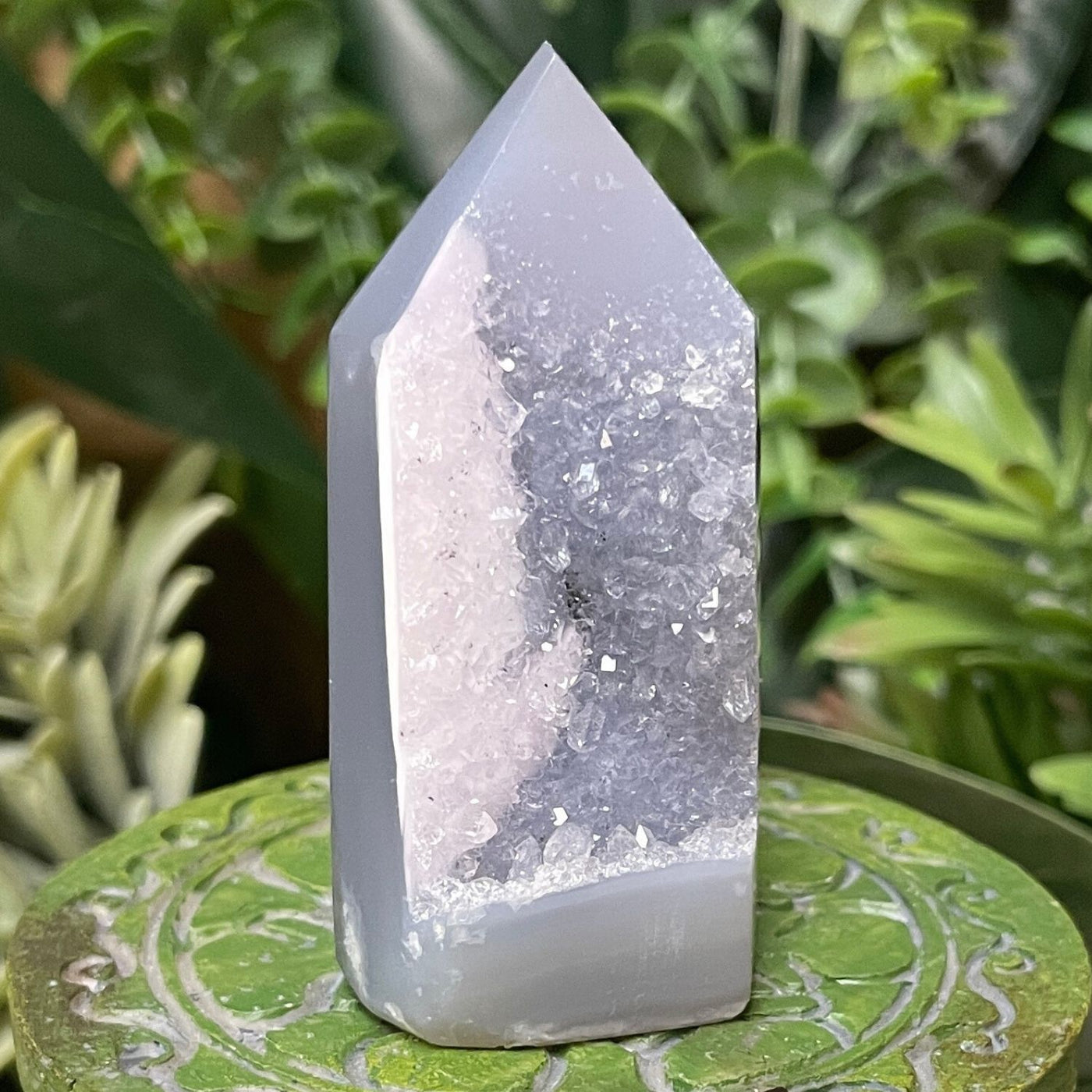 Druzy Agate - Tower