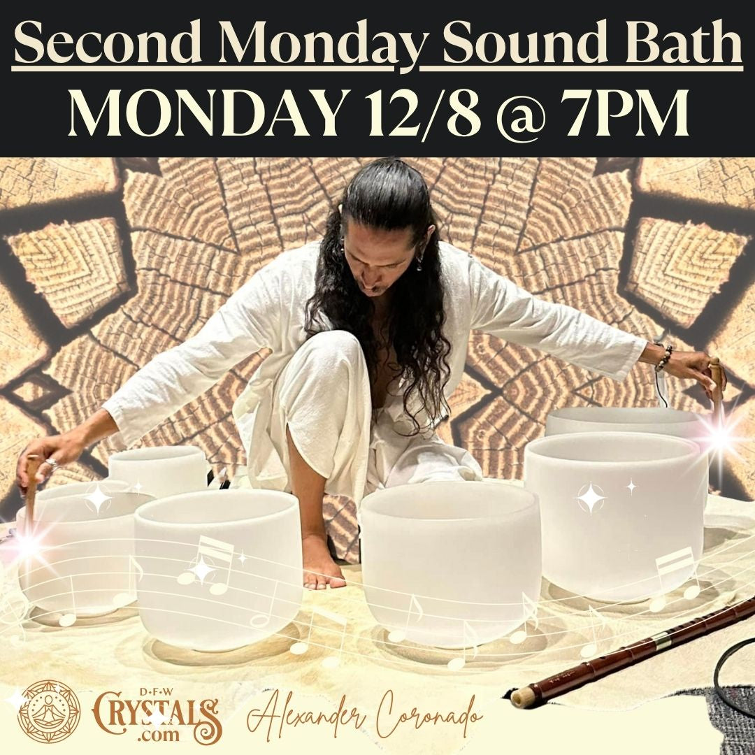 Second Monday Sound Bath - Dec 8th @ 7pm